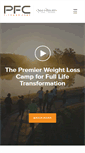 Mobile Screenshot of premierfitnesscamp.com